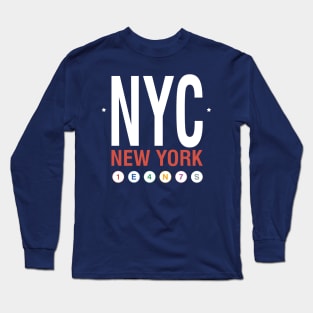 Airport New York Long Sleeve T-Shirt